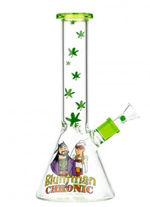 Jay and Silent Bob Percolator Beaker Ice Bong | Bluntman & Chronic