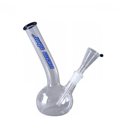 WS Blowjob Glass Mini Bong | Blue Line